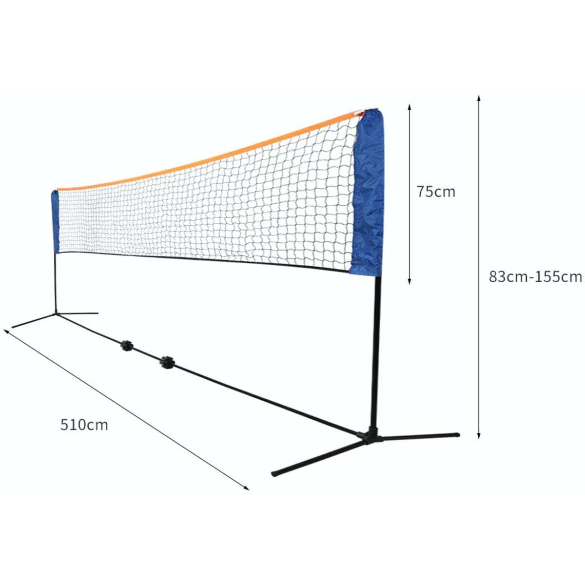 Centra 5M Badminton Net Tennis Volleyball Portable Sports Set Beach