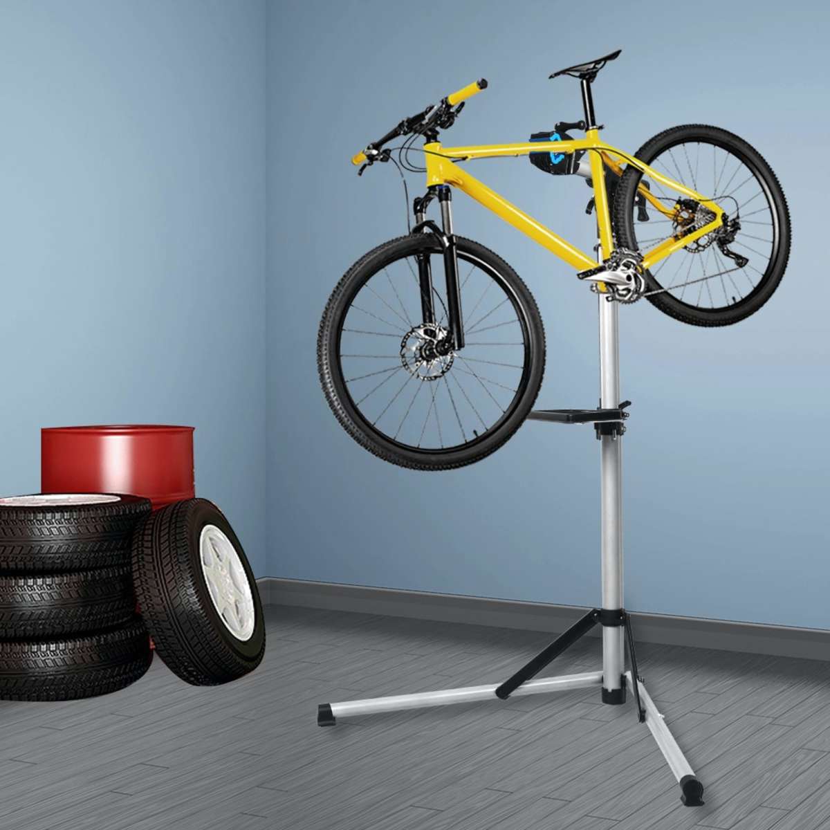 Monvelo Bike Repair Stand Portable Bicycle Maintenance Work Stand Tools