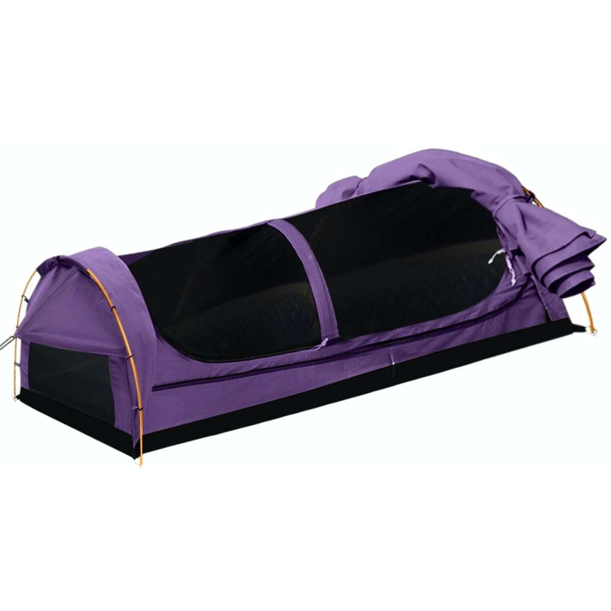 Mountview Double Swag Camping Swags Canvas Dome Tent Hiking Sleeping