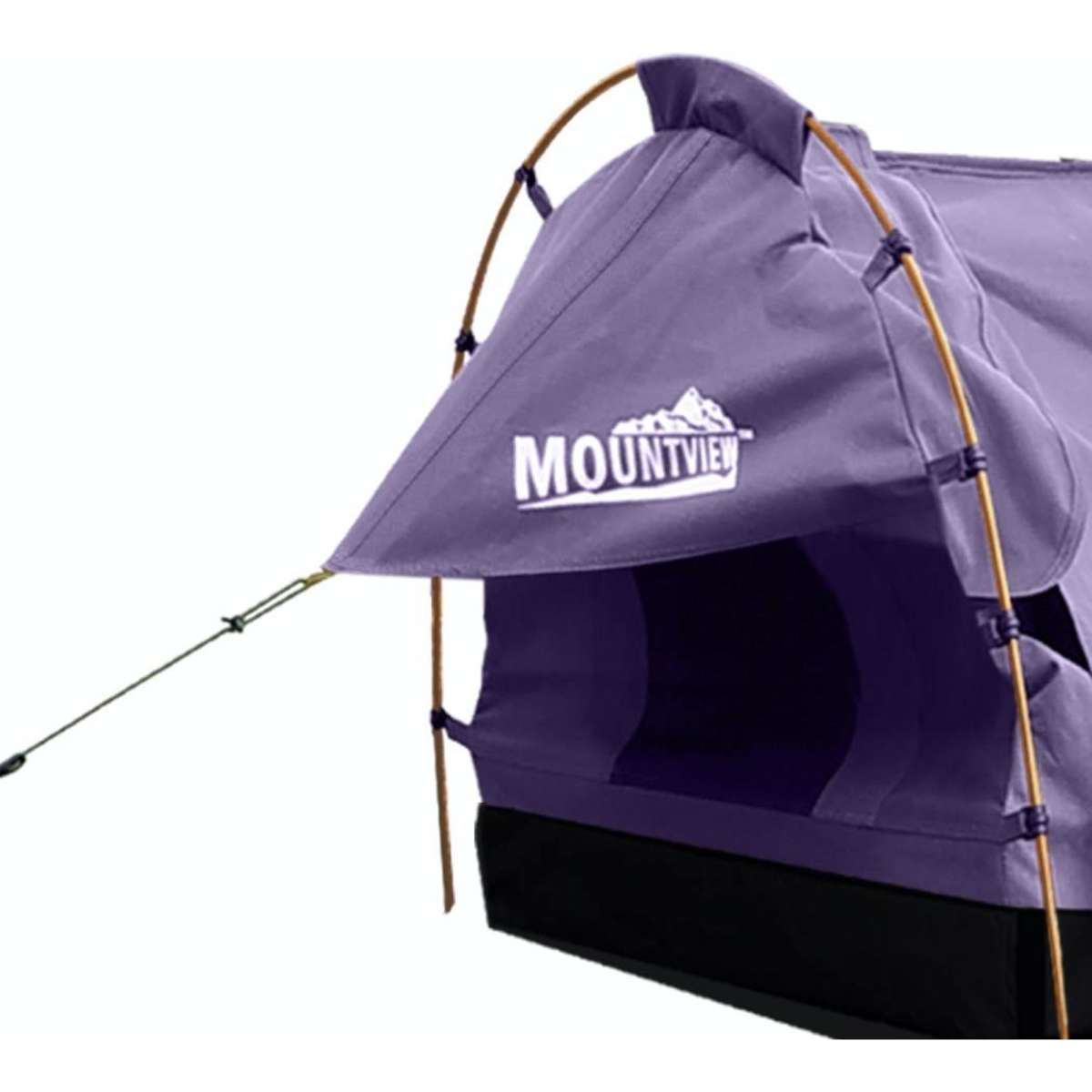 Mountview Swag Camping Swags Canvas Dome Tent Hiking Sleeping Mattress