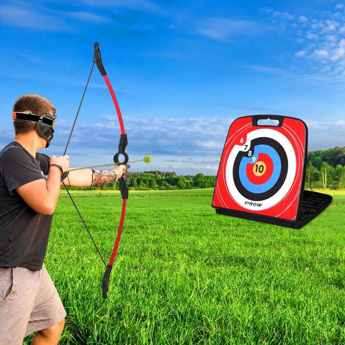 Centra Soft Archery Set Kids Adult Bow and Arrow Shooting Target ...