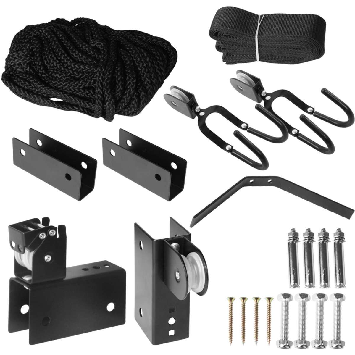 Monvelo Kayak Hoist Pulley 54KG Capacity Bike Strong Holder Lift Garage