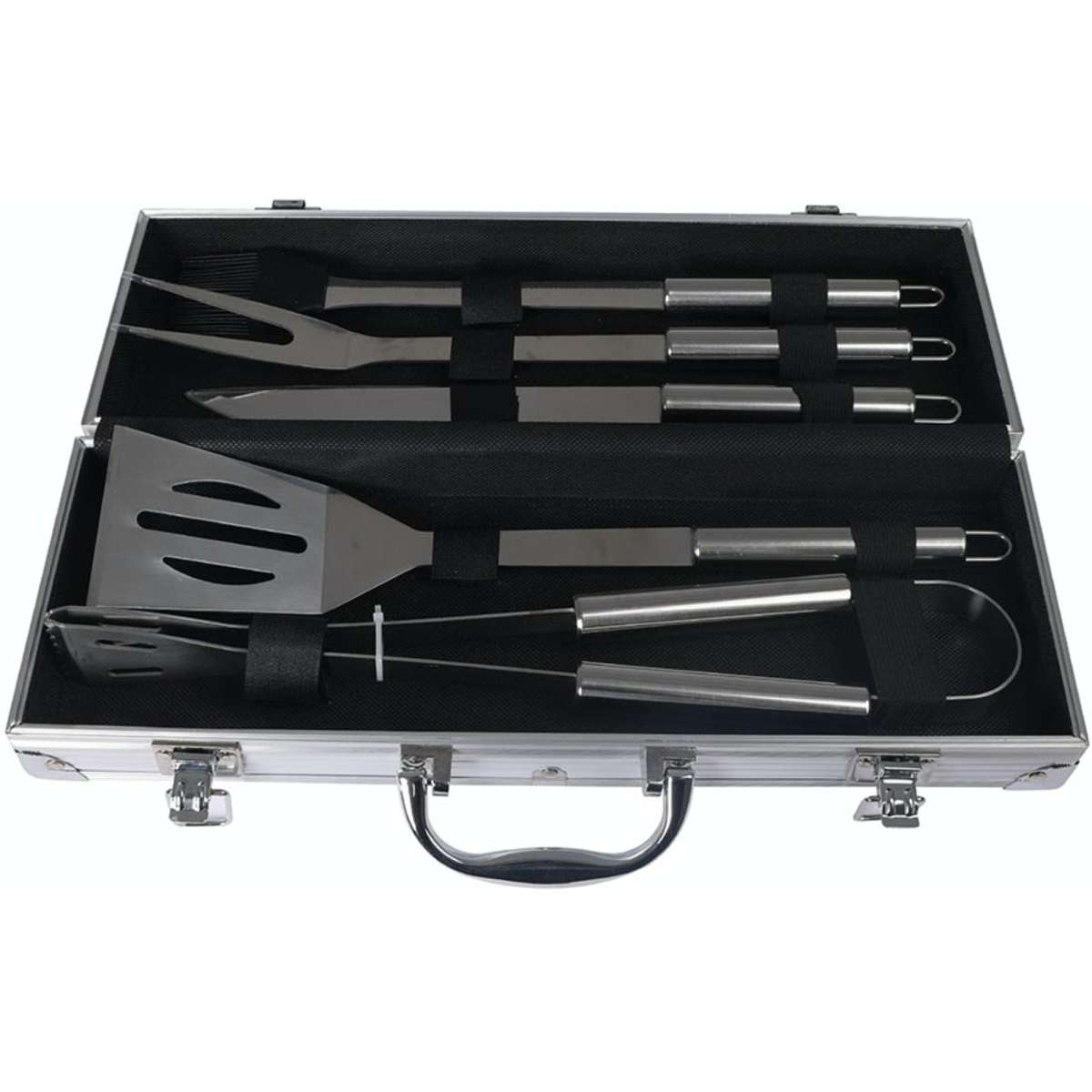 Moyasu 5Pcs BBQ Tool Set Stainless Steel Indoor Outdoor Barbecue