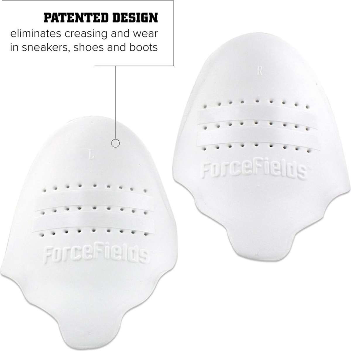 ForceField Shoe Crease Preventer Patented Sneakers Protectors Large