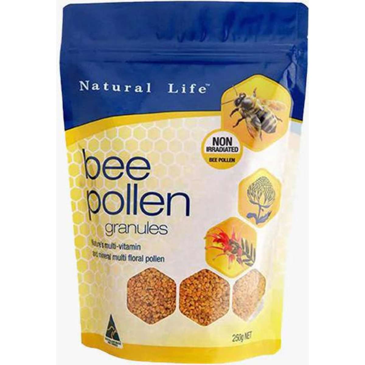 Natural Life Bee Pollen not available in WA 250g Woolworths
