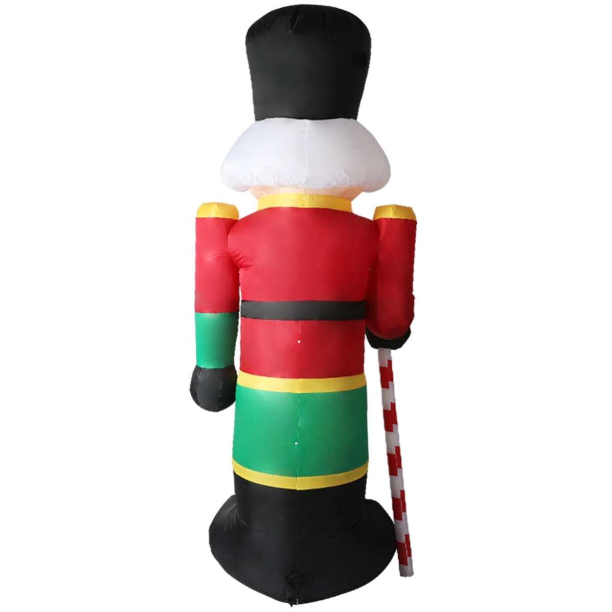 Santaco Inflatable Christmas Decorations Nutcracker 2.4M LED Lights