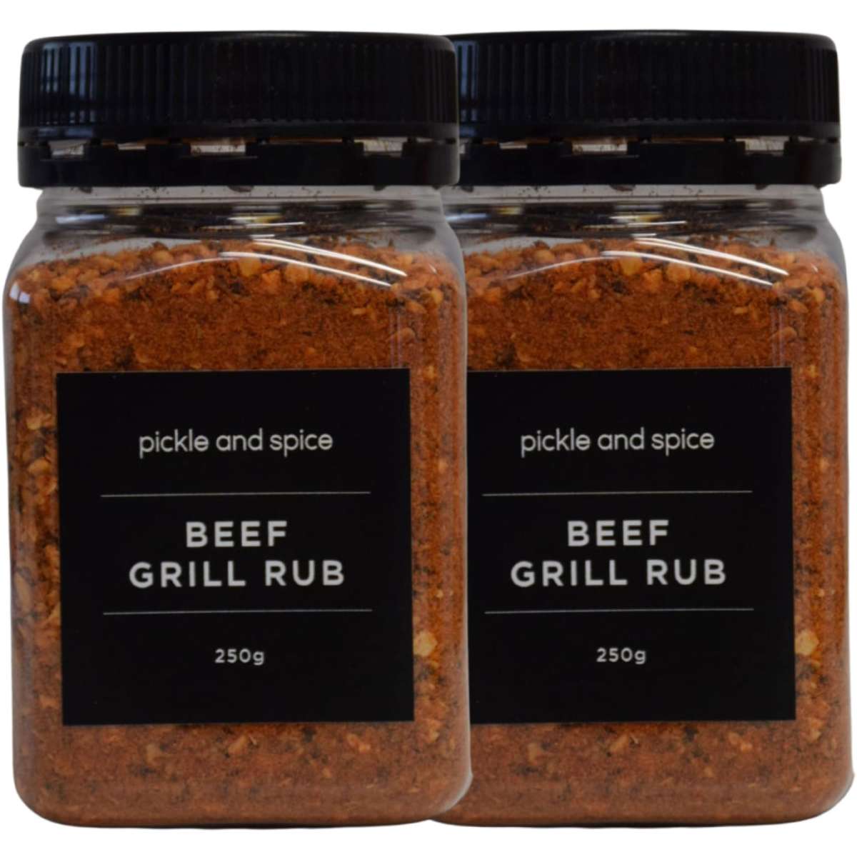 Pickle & Spice Beef BBQ Grill Meat Rub 250g x 2 jars Woolworths