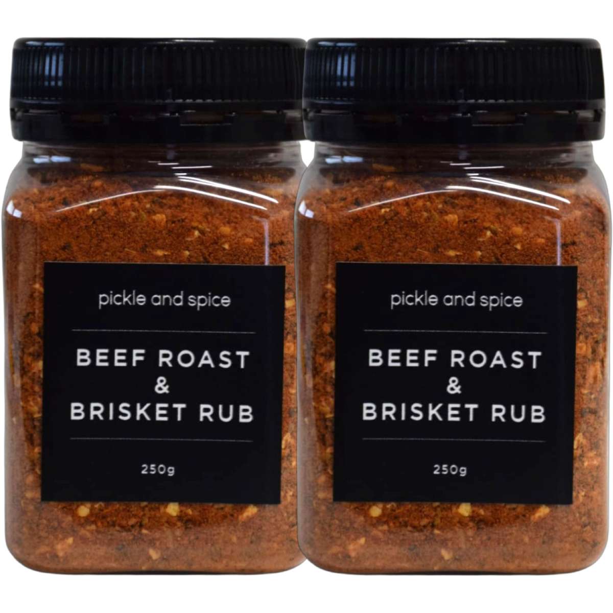 Pickle & Spice Beef BBQ Roast & Brisket Meat Rub 250g x 2 jars Woolworths