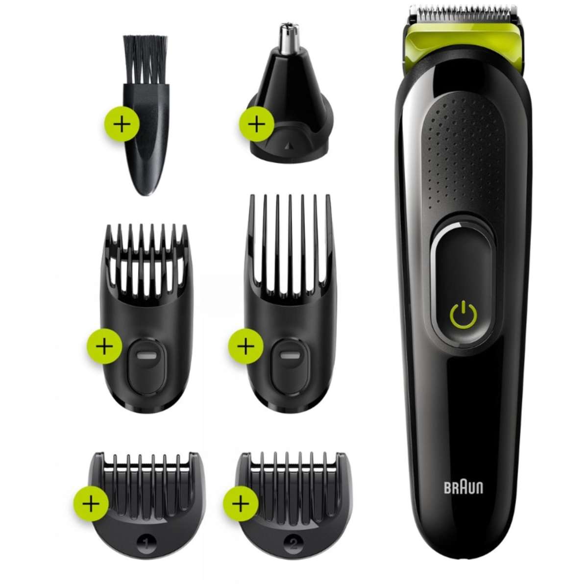 Braun Mens Razor 6 in 1 Multi Grooming Electric Shaver MGK3221 Woolworths