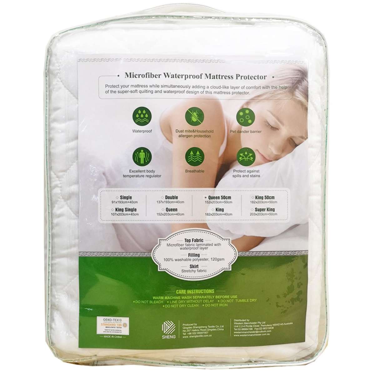 deep wall mattress protector