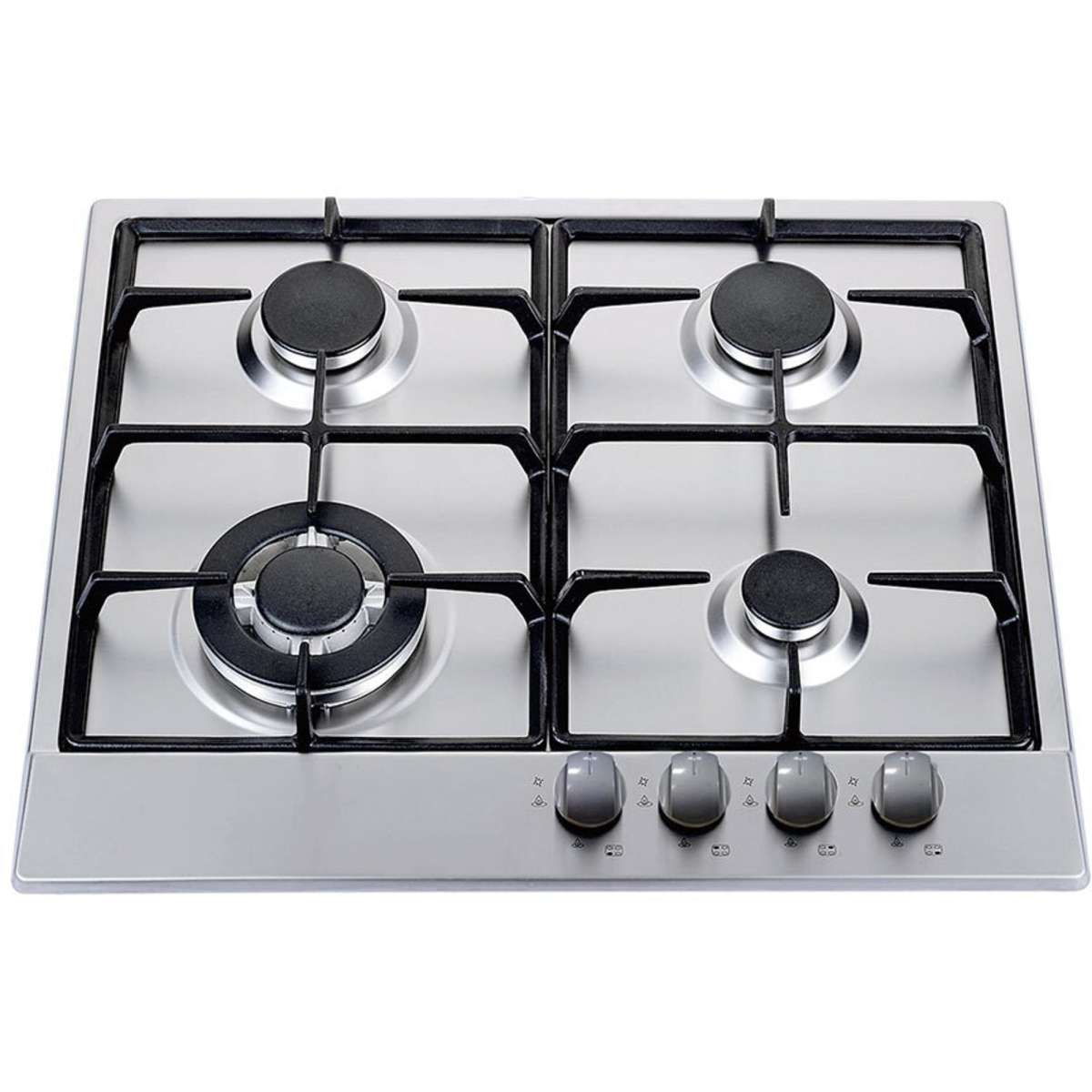 Heller Stainless Steel Gas Cooktop 60cm Woolworths