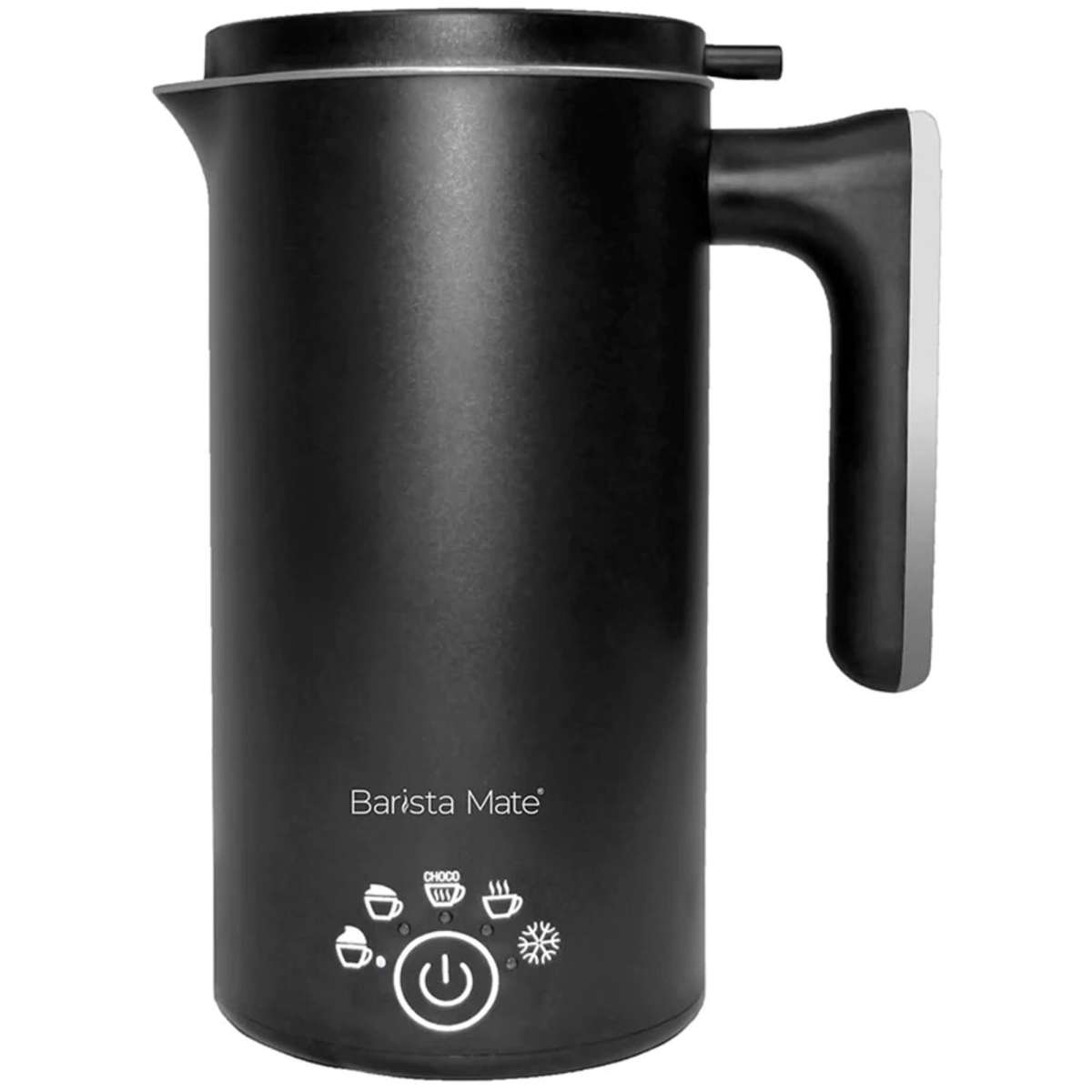 Healthy Choice Barista Mate Hot/Cold Milk Frother Black 21.6cm Woolworths