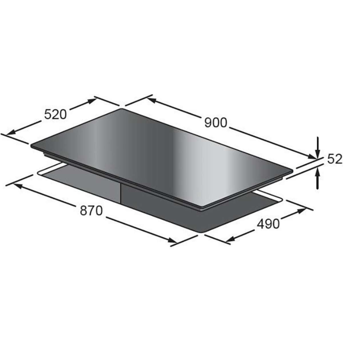 Kleenmaid Ceramic Cooktop Black 90cm Woolworths