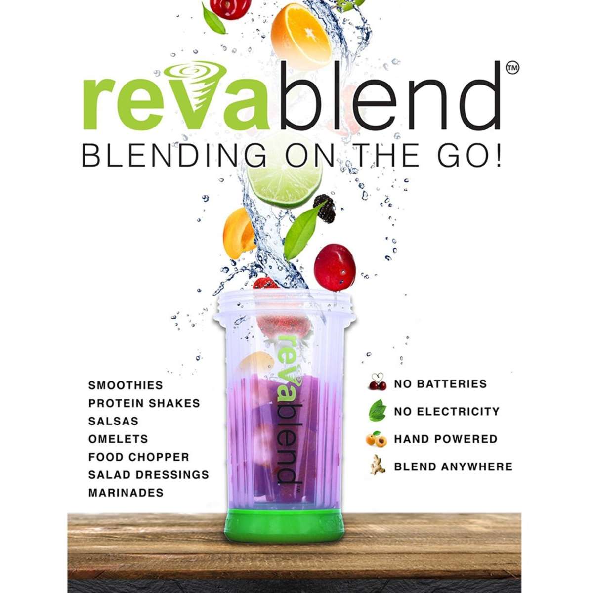 Revablend Stainless Steel Blender 450ml Woolworths