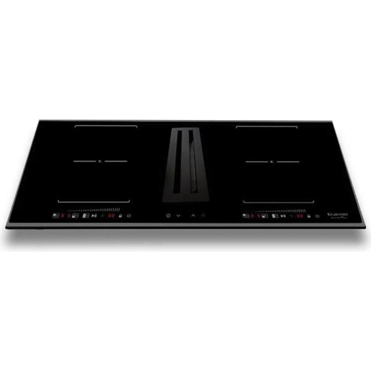 Kleenmaid Induction Cooktop Integrated Down Draft Extractor 90cm