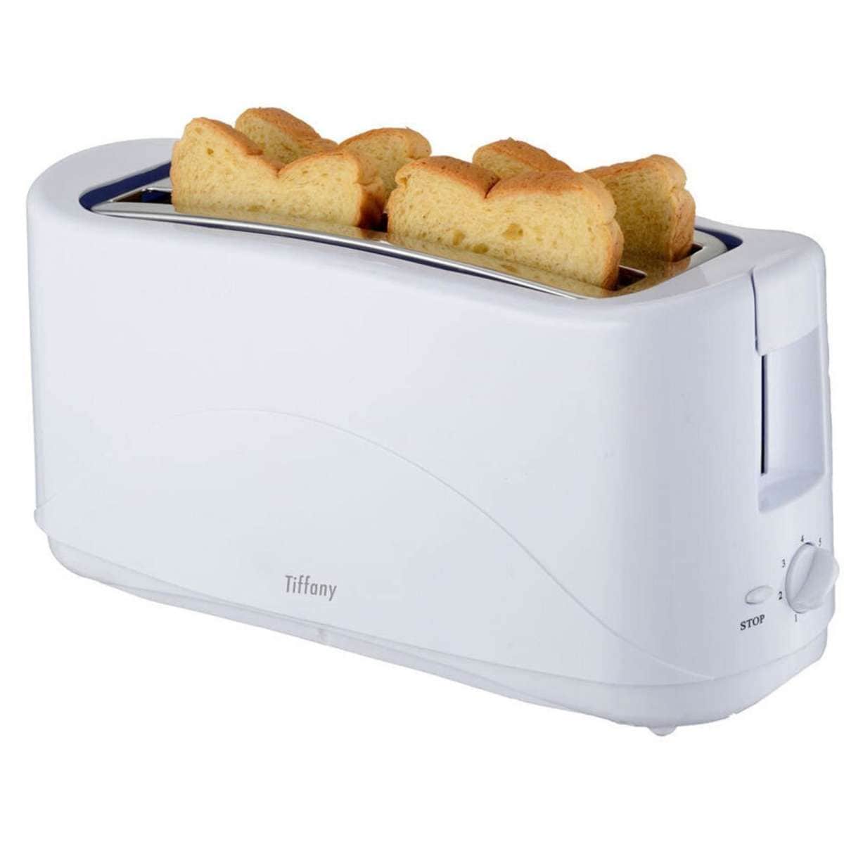 Tiffany Toaster White 4 Slice Woolworths