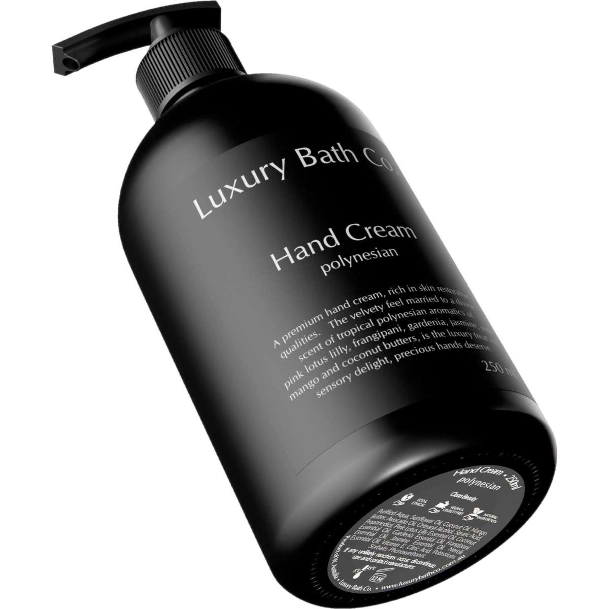 Luxury Bath Co. Hand Cream Polynesian Ritual 250ml Woolworths