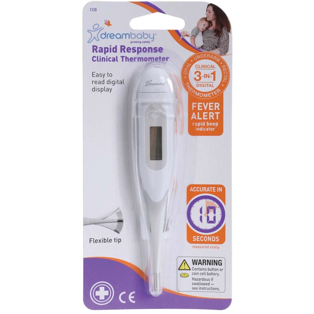 Dreambaby Flexible Rapid Response Clinical Thermometer Woolworths