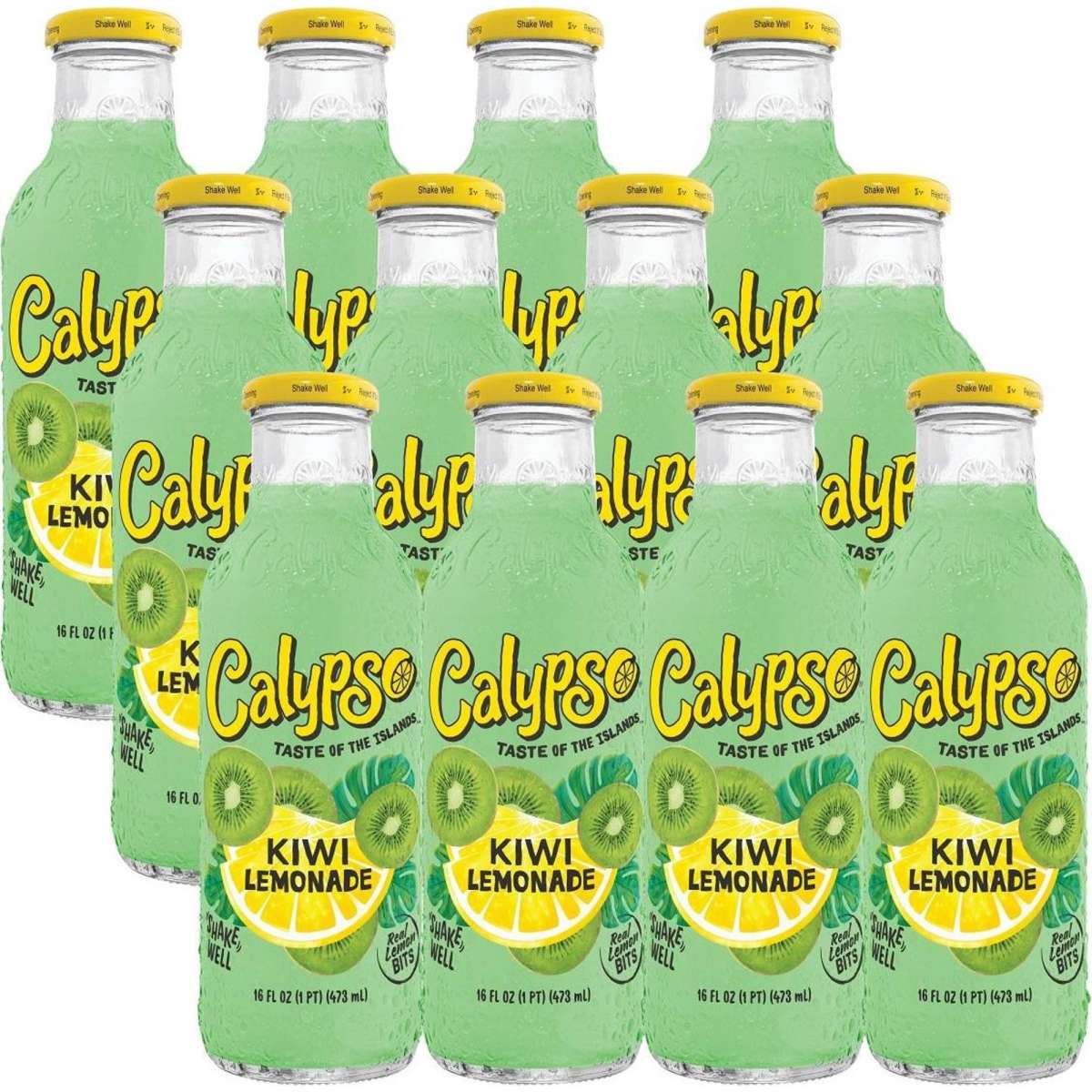 CALYPSO 473ML KIWI LEMONADE 12PK Woolworths
