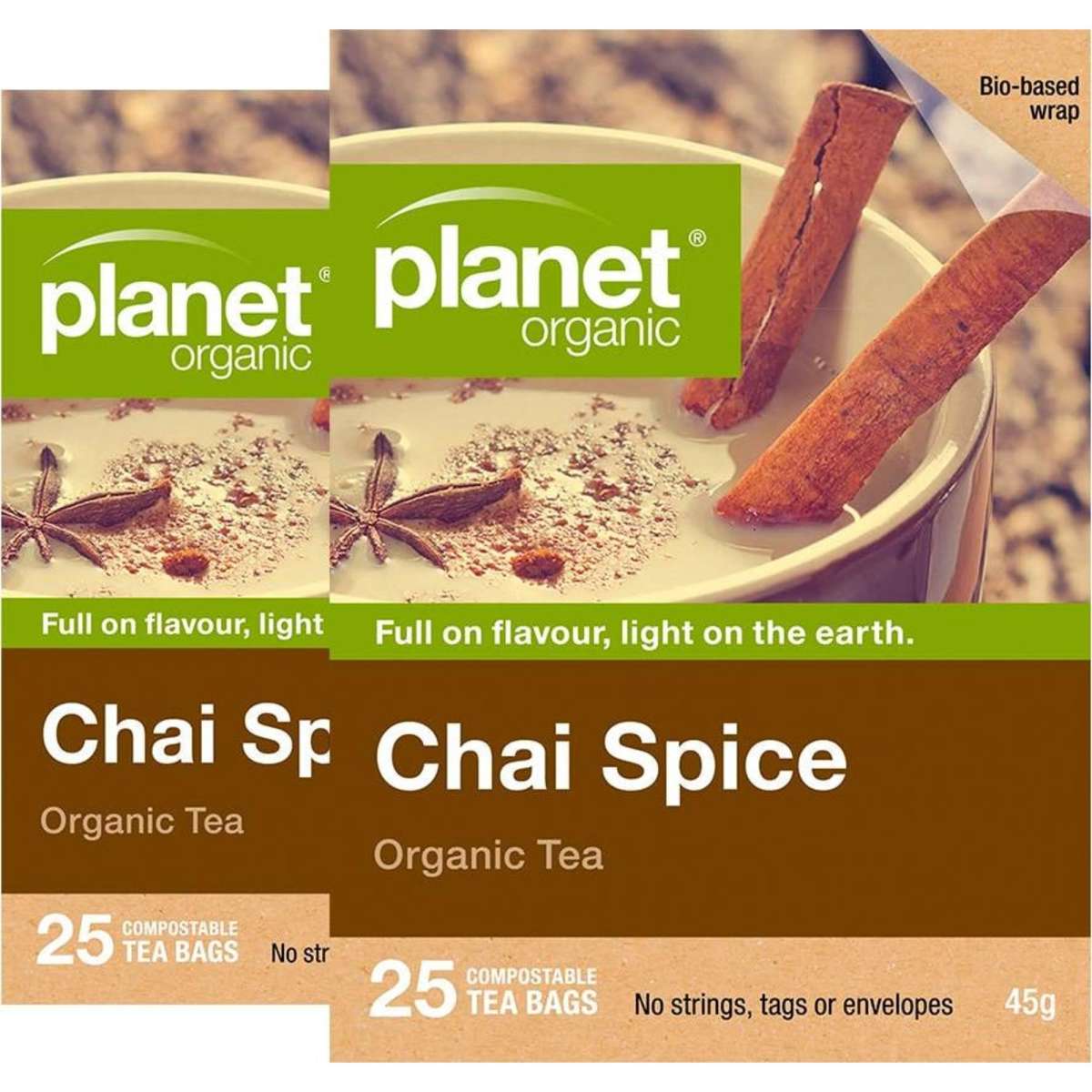 Organic Chai Spice 25 Tea Bags x 2pack Woolworths