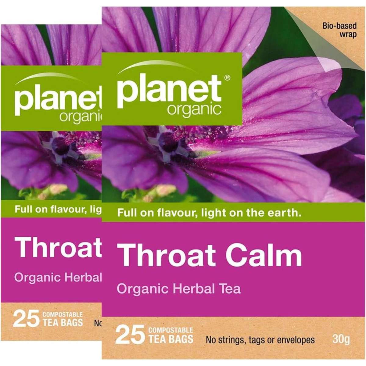 Organic Throat Calm 25 Tea Bags x 2pack Woolworths