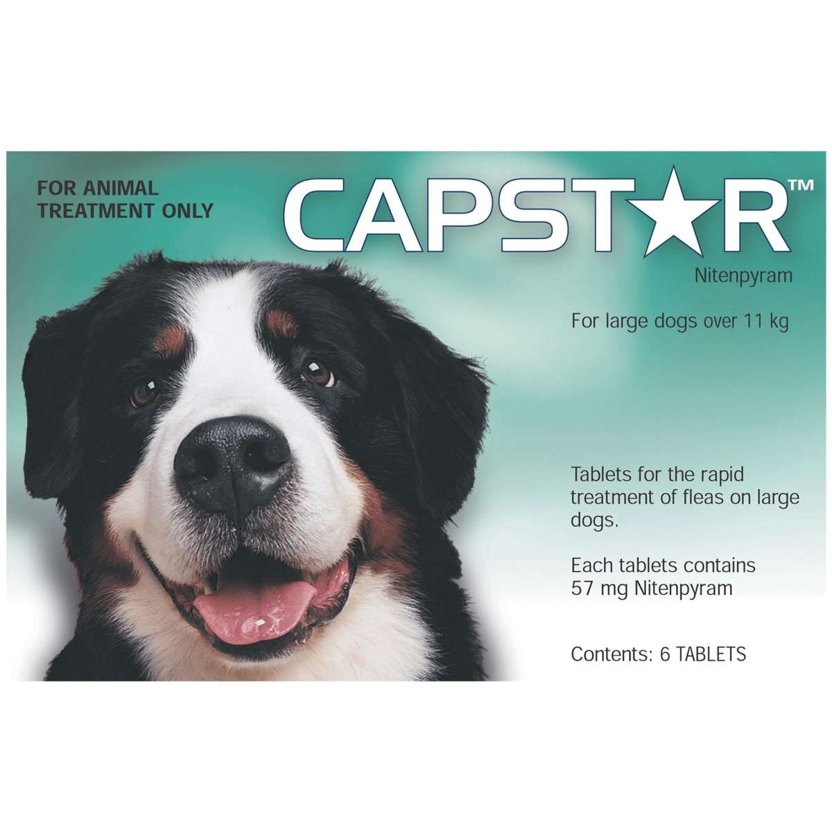 Capstar for Medium and Large Dogs over 11kg (Green) 6pk | Woolworths