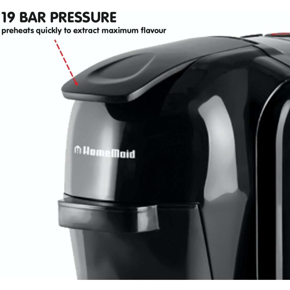 HomeMaid 3in1 Coffee Multi Capsule Pod Machine Woolworths