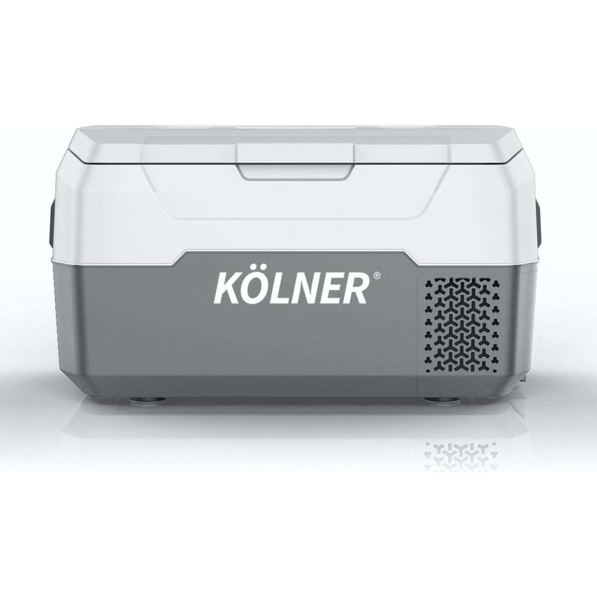 Kolner 20L Portable Fridge Cooler Freezer Camping Refrigerator Grey