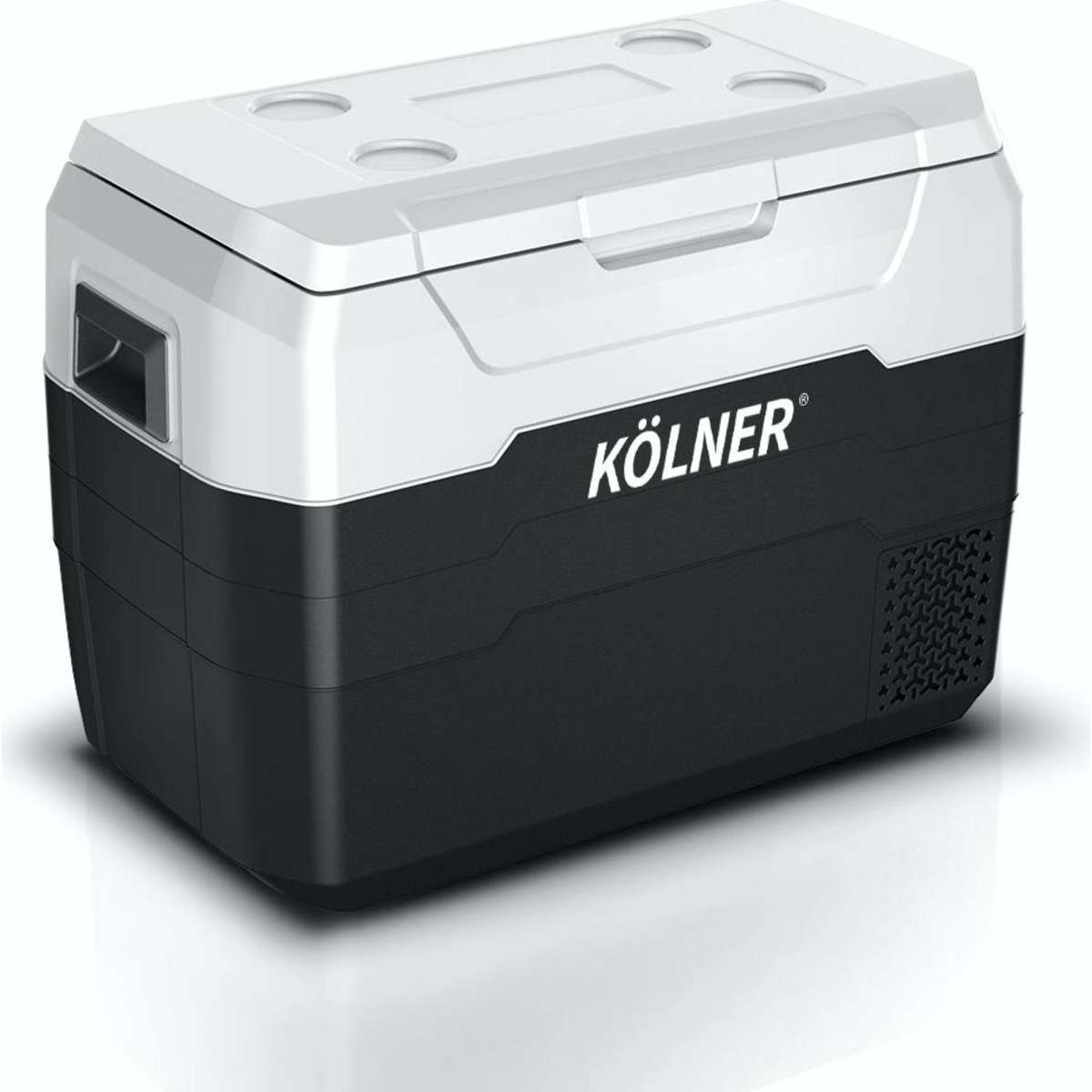Kolner 40L Portable Fridge Cooler Freezer Camping Refrigerator Black