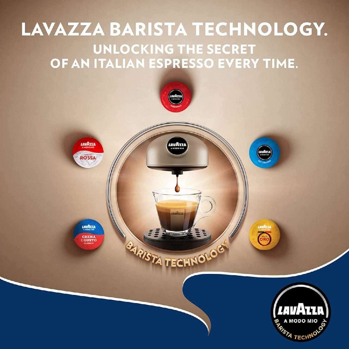 Lavazza A Modo Mio Jolie Plus Capsule Coffee Machine Gun Metal Grey