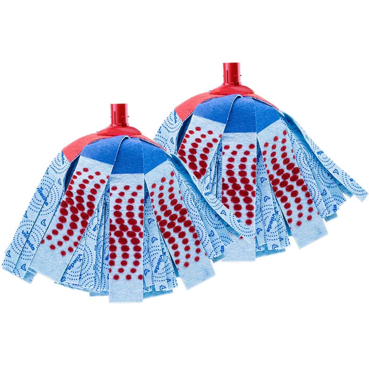 Vileda SuperMocio 3 Action Strip Mop Refill Twin Pack Woolworths