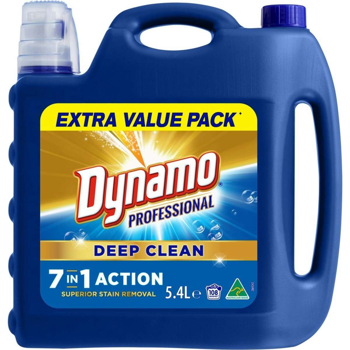 Dynamo Professional 7 in 1 Actions Liquid Laundry Detergent 5.4L