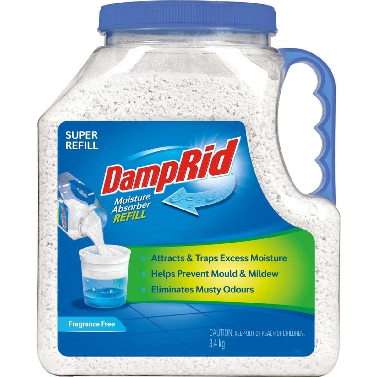 DampRid Economy Refill 3.4kg FG37 Woolworths