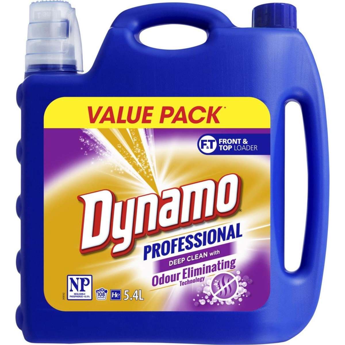 Dynamo Professional Liquid Laundry Detergent 5.4L Woolworths