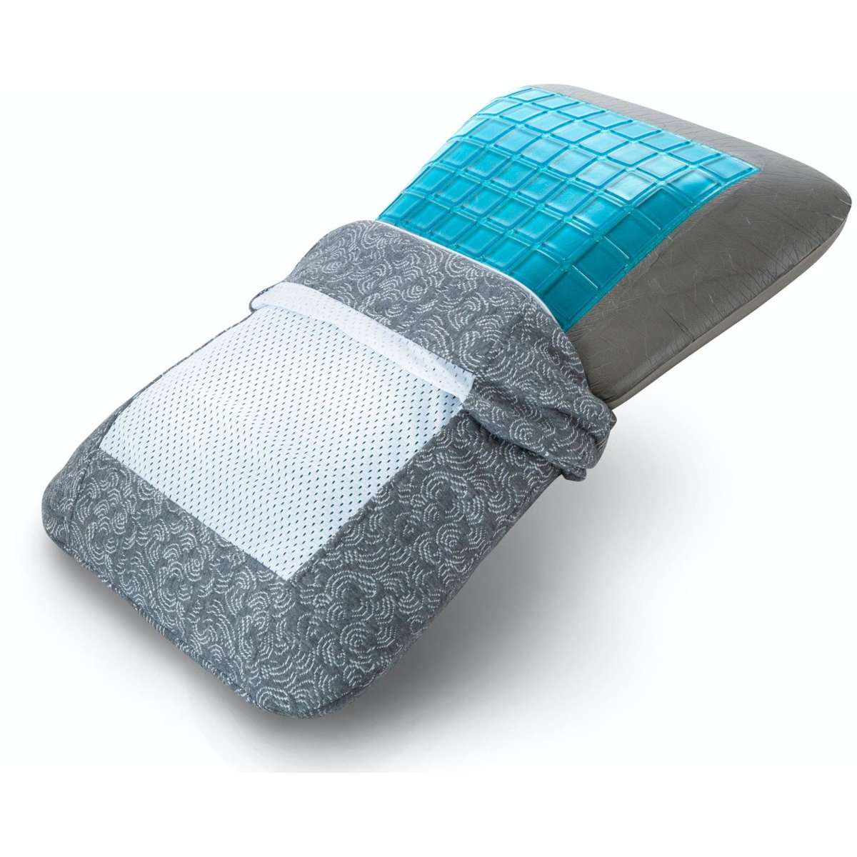 Royal Comfort Cool Gel Charcoal Memory Foam Pillow 40 x 60 cm