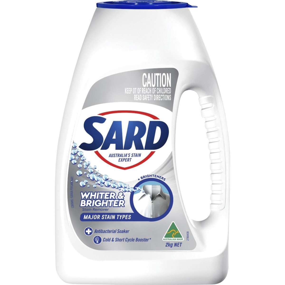 Sard Whiter & Brighter Stain Remover Soaker Powder 2kg Woolworths