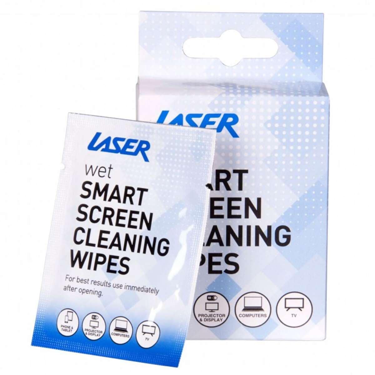 Laser Cleaning Wet Wipes for Electronics & Screens 10pc Woolworths