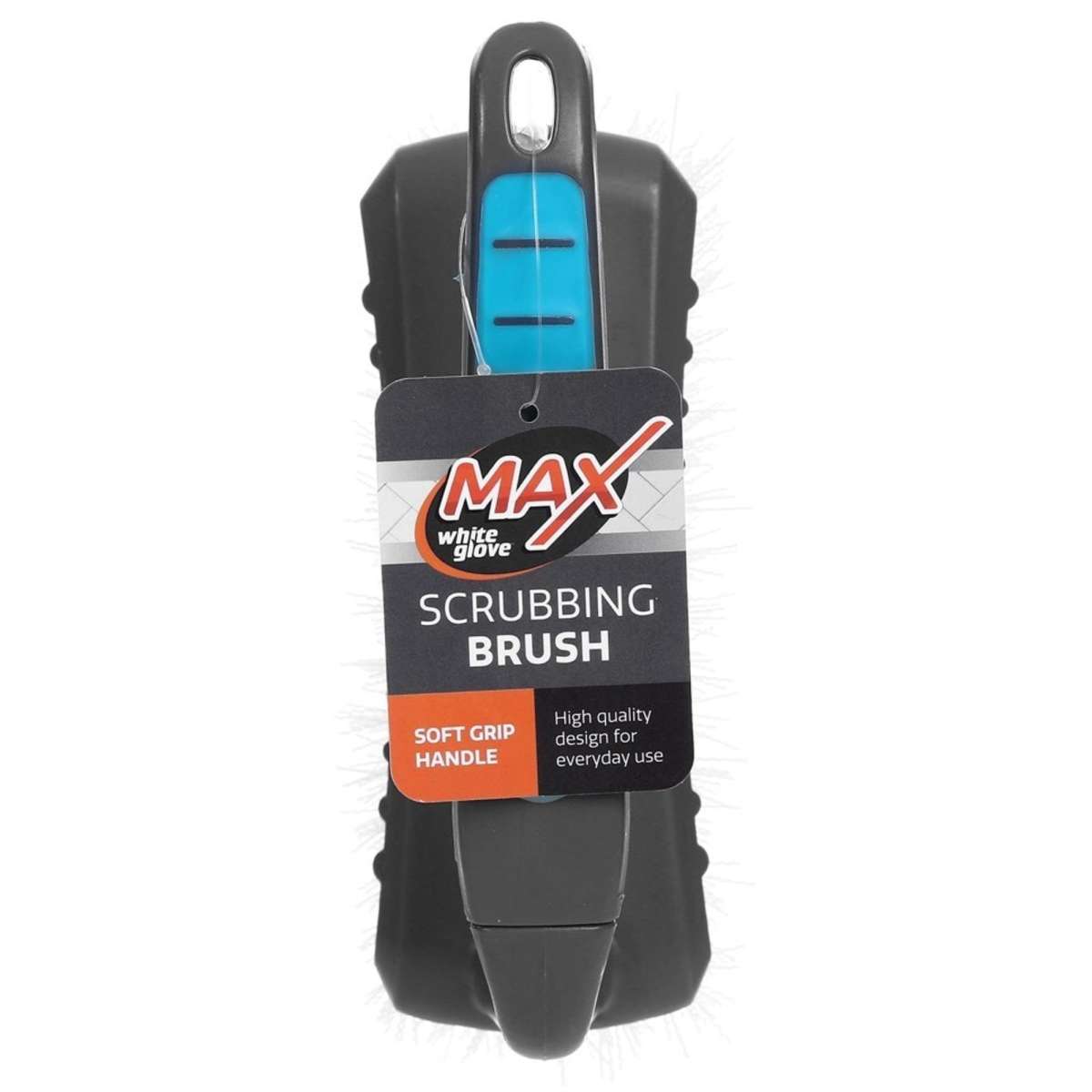 White Glove Max Scrubbing Brush Soft Grip Handle In Pdq Woolworths