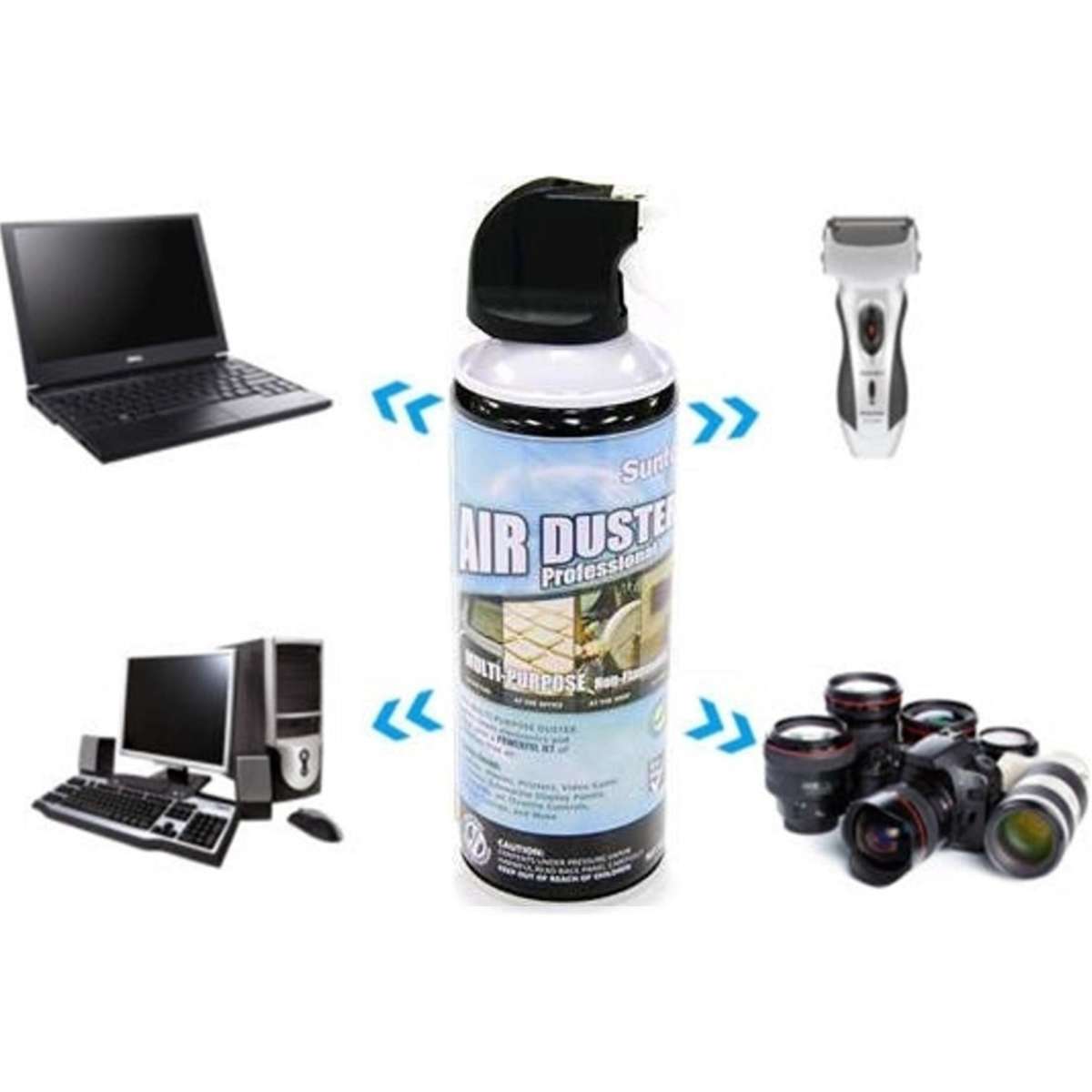 8Ware Air Duster Multipurpose Spray High Pressure Dust Remover Woolworths