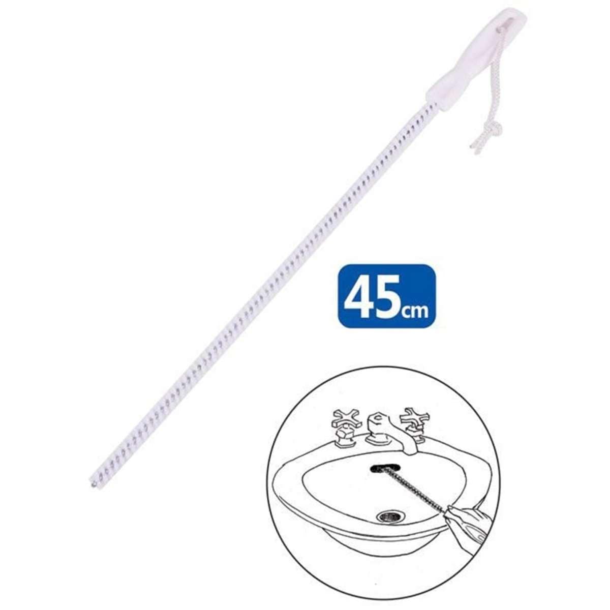 White Magic Hair Catching Drain Cleaning Brush Woolworths