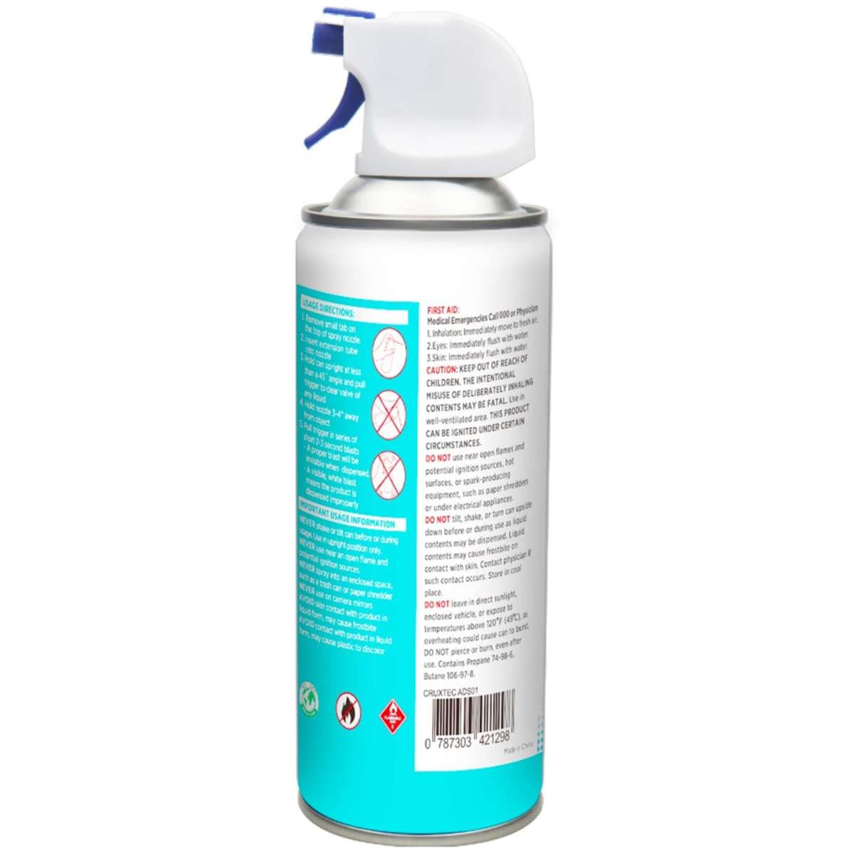 Cruxtec Air Duster Spray 400ml Woolworths