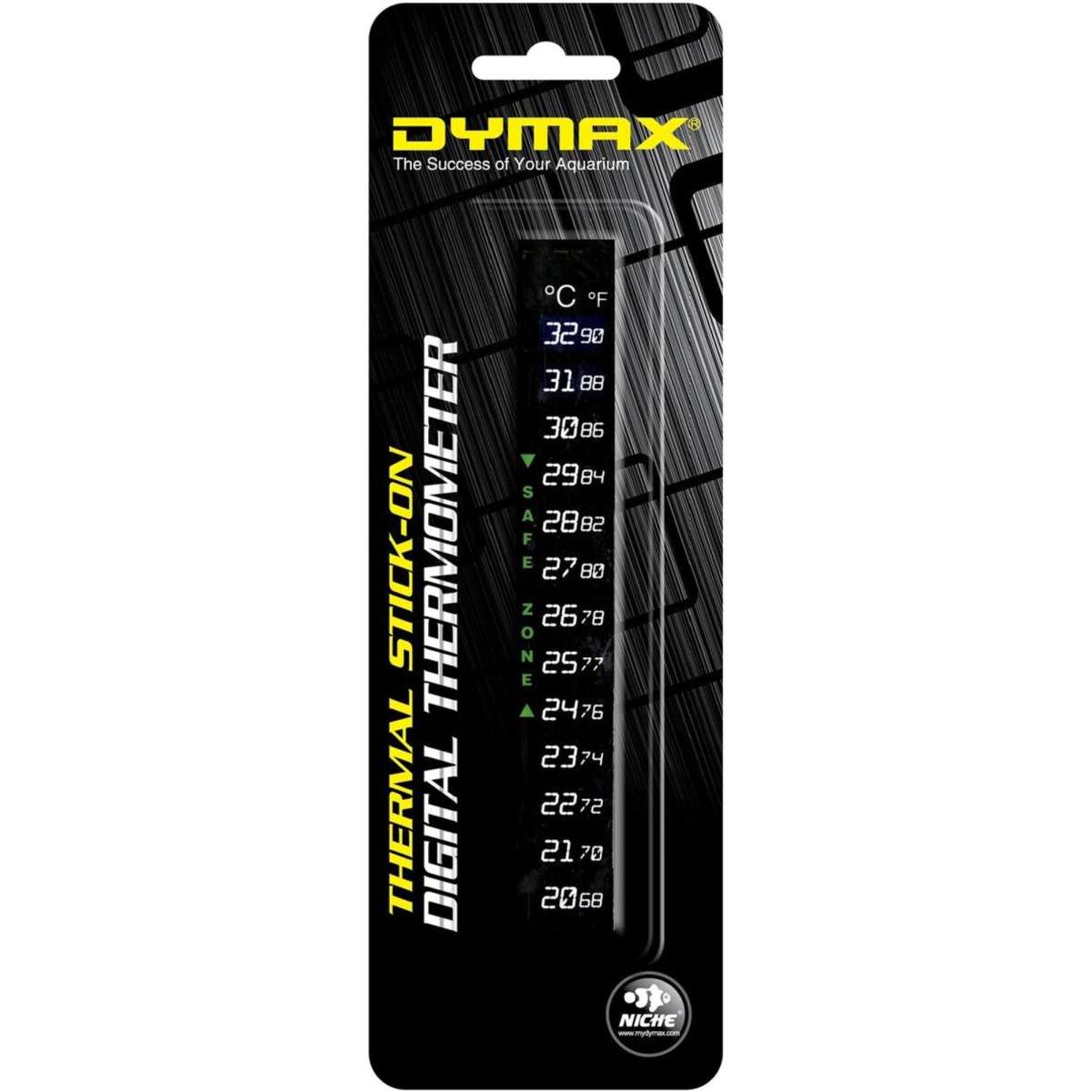Dymax Thermo Stick On Digital Aquarium Thermometer Woolworths