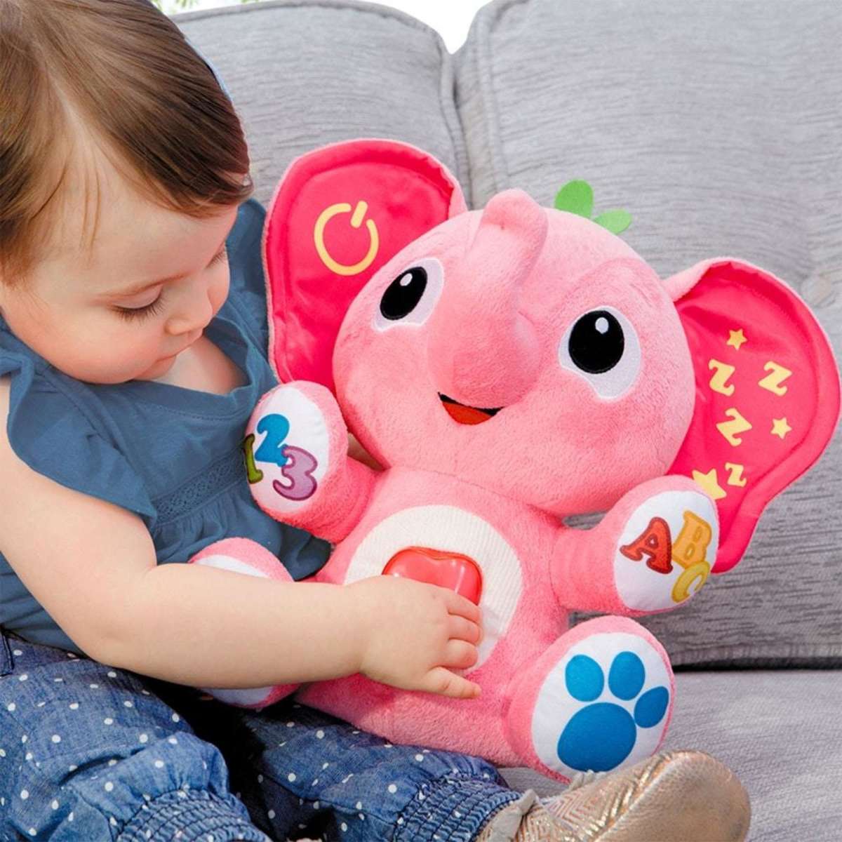 Little Tikes My Buddy Lalaphant Plush Kids Toy 6m+ | Woolworths