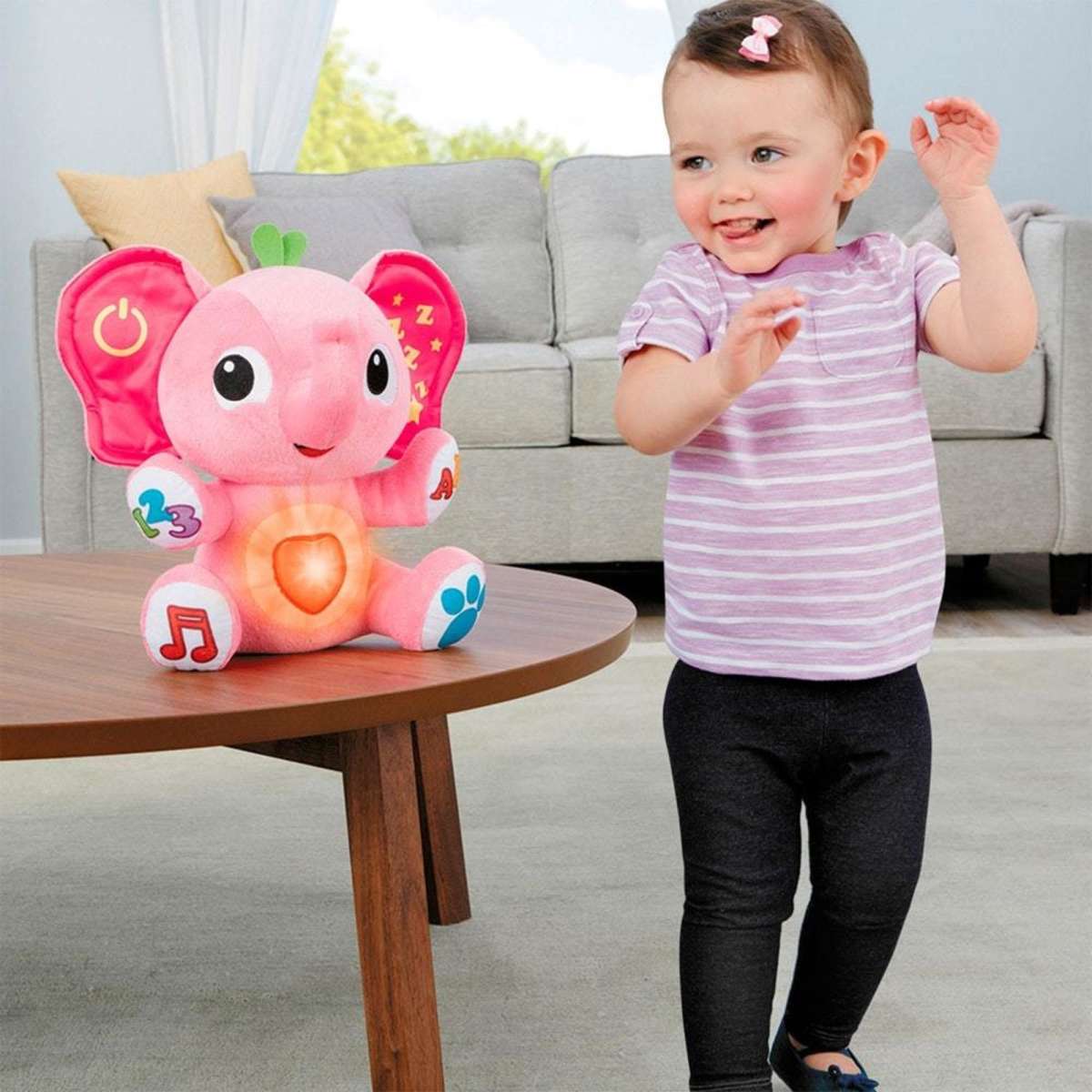 Little Tikes My Buddy Lalaphant Plush Kids Toy 6m+ Woolworths