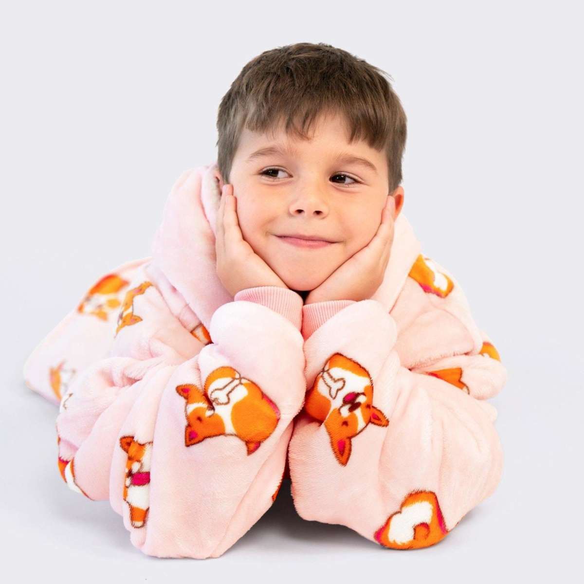 The Oodie Wearable Blanket Hoodie Kids Size Woolworths