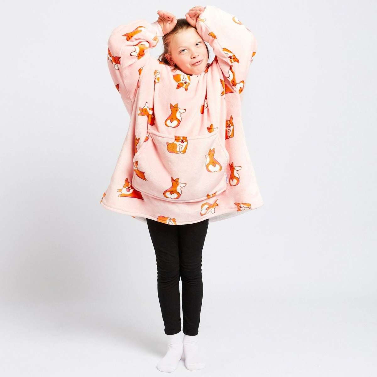 The Oodie Wearable Blanket Hoodie Kids Size Woolworths