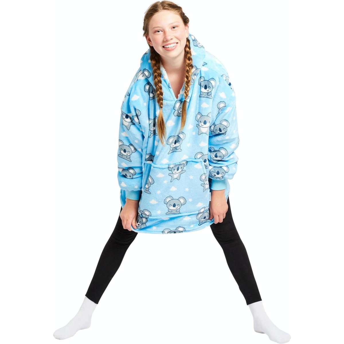 The Oodie Wearable Blanket Hoodie Koala Kids Size Woolworths