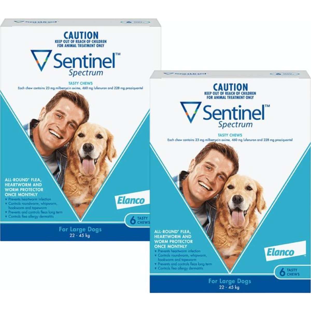 how long does sentinel for dogs take to work