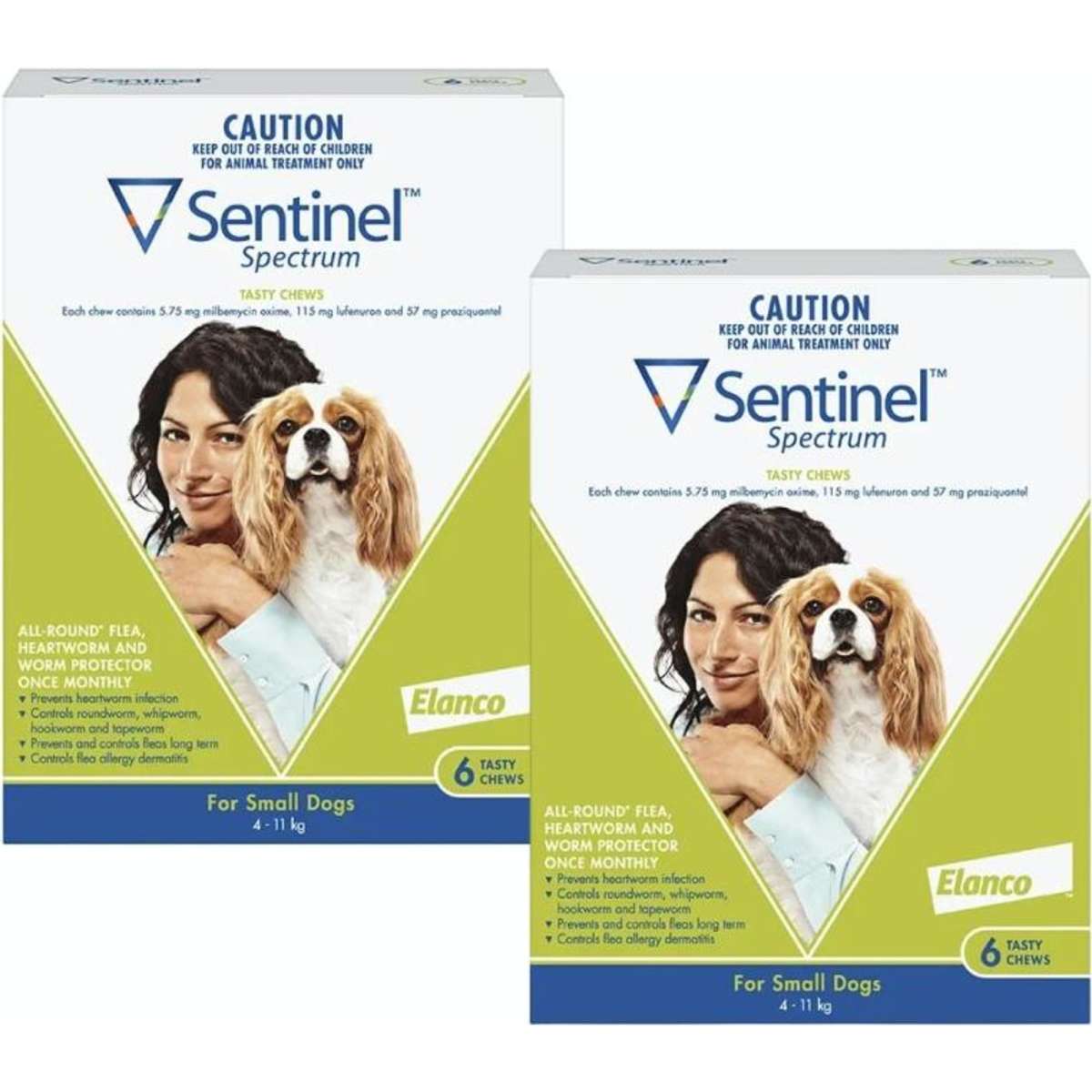 how long does sentinel for dogs take to work