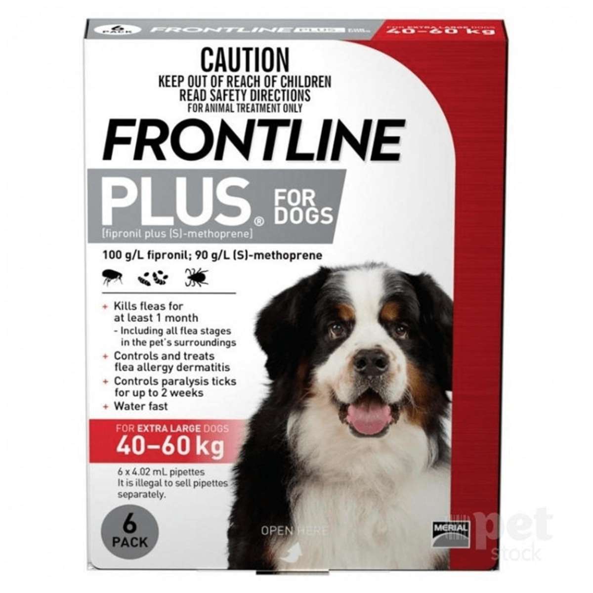 why is my dog still itching after frontline